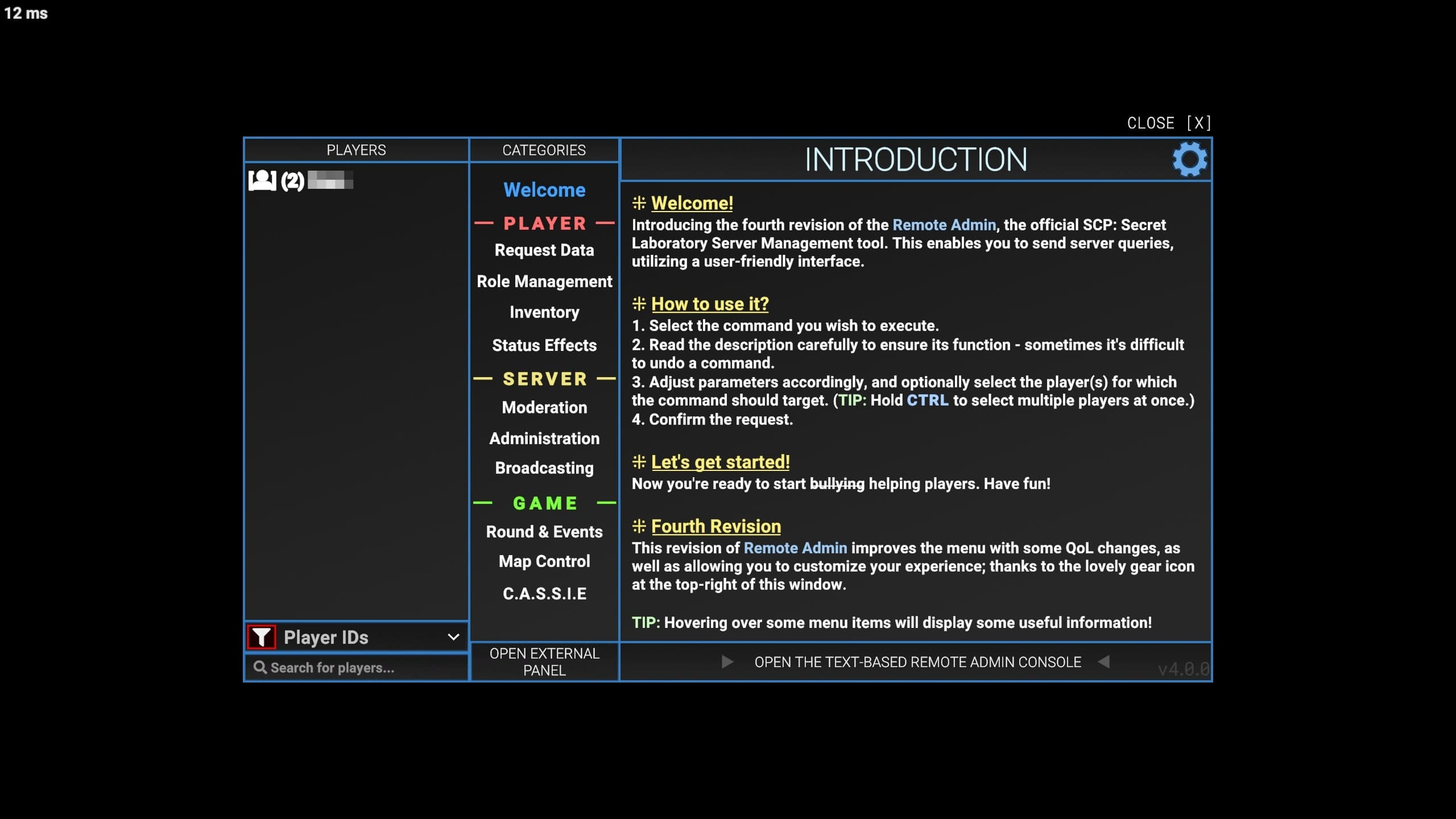 Basic Server Configuration for SCP: SECRET LABORATORY